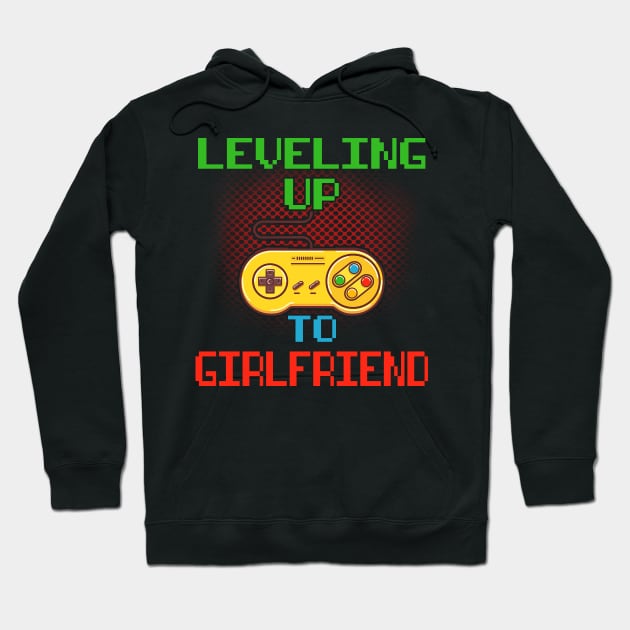 Promoted To Girlfriend T-Shirt Unlocked Gamer Leveling Up Hoodie by wcfrance4